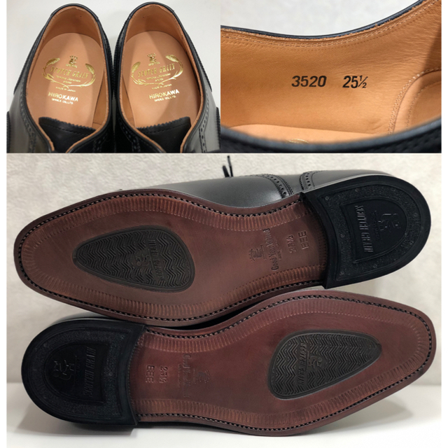 【フロスト様専用】スコッチグレイン セミブローグ 25.5㎝【送料無料】 メンズの靴/シューズ(ドレス/ビジネス)の商品写真