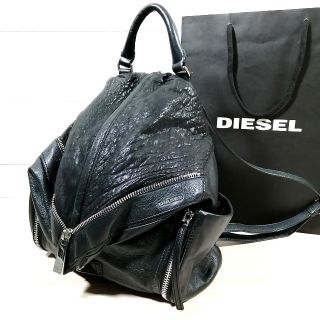 ディーゼル(DIESEL)のDIESEL フルレザー LE-ZIPPER MHONIC リュック(リュック/バックパック)