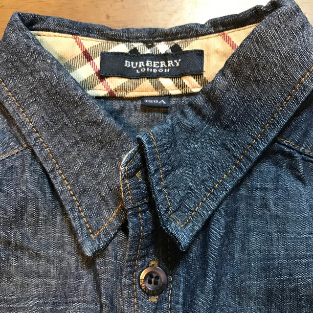 BURBERRY(バーバリー)のブラウス　半袖　バーバリー  120 超美品　❗️ キッズ/ベビー/マタニティのキッズ服男の子用(90cm~)(Tシャツ/カットソー)の商品写真