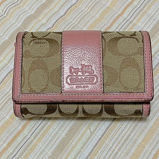 コーチ(COACH)のCOACH 二つ折り財布 シグネチャー(財布)