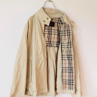 バーバリー(BURBERRY)の【美品】 バーバリー 薄手ナイロンジャケット スウィングトップ(ブルゾン)