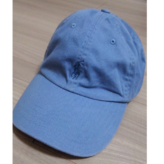 POLO RALPH LAUREN(ポロラルフローレン)のpolo ralph laureキャップ　ポロ　ラルフローレン　ブルー レディースの帽子(キャップ)の商品写真