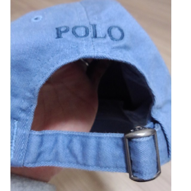 POLO RALPH LAUREN(ポロラルフローレン)のpolo ralph laureキャップ　ポロ　ラルフローレン　ブルー レディースの帽子(キャップ)の商品写真