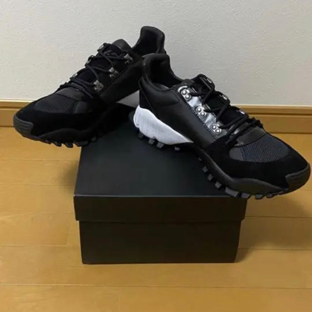 Y-3 Y3 アディダス ヨウジヤマモト スニーカー 黒 27.5