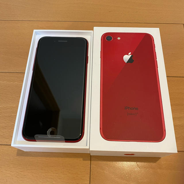 数量は多 i - iPhone Phone (本体未使用)(SIMロック解除済み) Red ...