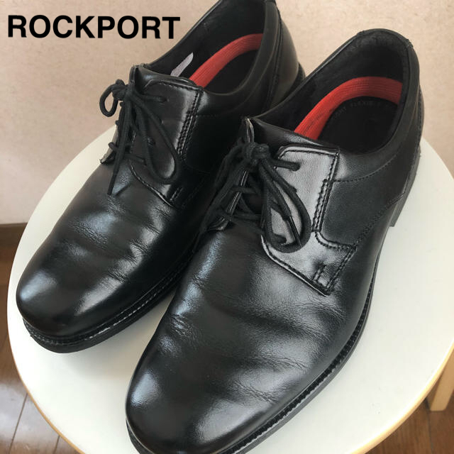 ROCKPORT(ロックポート)の黒猫BOY様　ROCKPORT 外羽根プレーントゥーシューズ黒 メンズの靴/シューズ(ドレス/ビジネス)の商品写真