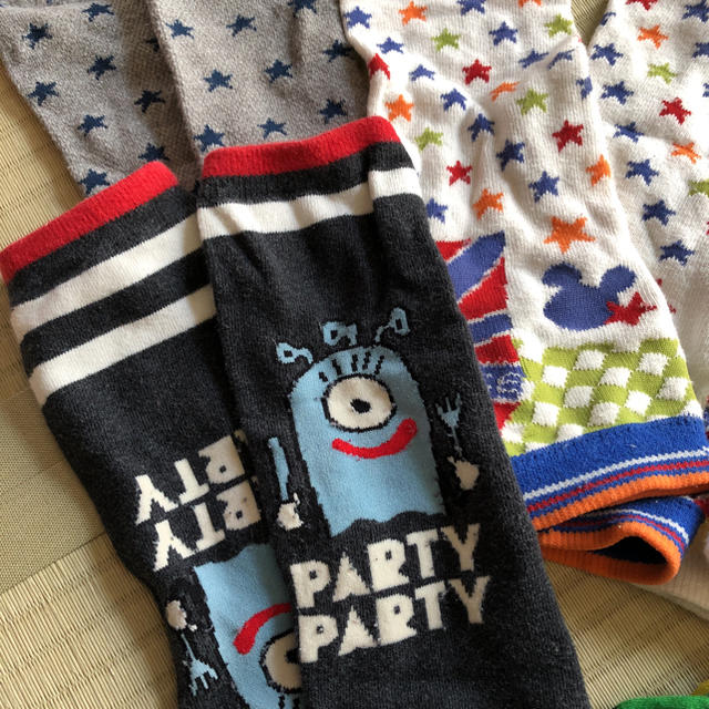 PARTYPARTY(パーティーパーティー)のキッズ、ベビー⭐︎レッグウォーマー8足 キッズ/ベビー/マタニティのこども用ファッション小物(レッグウォーマー)の商品写真