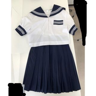 セーラー半袖セット　高校　制服　セーラー　体操服(その他)