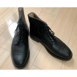 トリッカーズ(Trickers)の【未使用 新品】トリッカーズ × マーガレット ハウエル 8H 黒 替紐付(ブーツ)