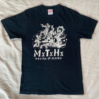 ローリングクレイドル(ROLLING CRADLE)のマキシムザホルモン　ホンゴリアンＴシャツ(黒x白)(Tシャツ(半袖/袖なし))