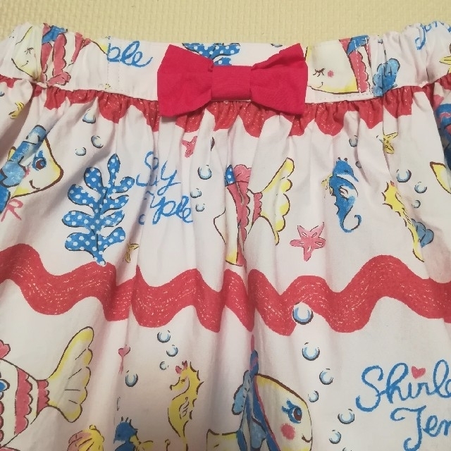 Shirley Temple(シャーリーテンプル)のシャーリーテンプル  お魚スカート  130 キッズ/ベビー/マタニティのキッズ服女の子用(90cm~)(スカート)の商品写真