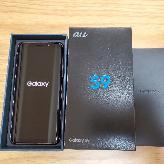 au   Galaxy S9  64GB SIM解除済み　品