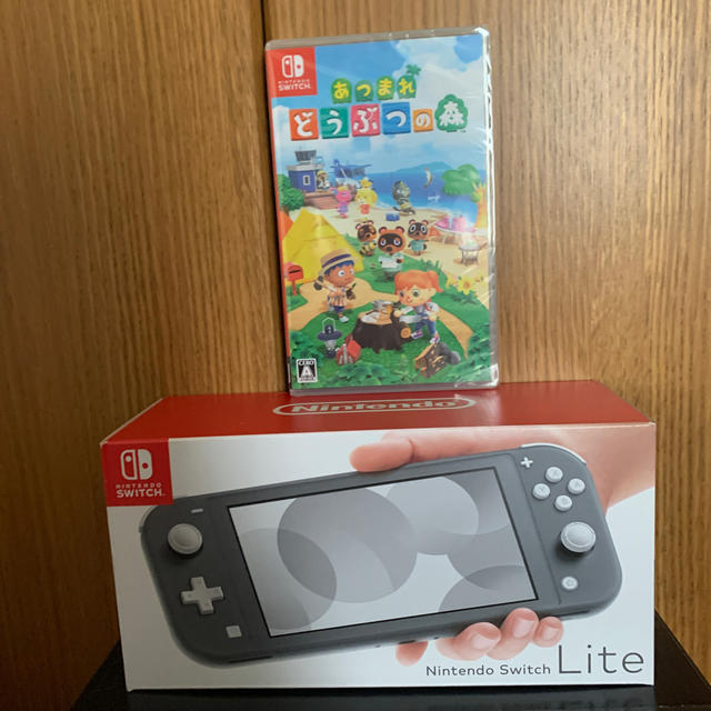 【専用】Nintendo Switch LITE グレー あつまれどうぶつの森