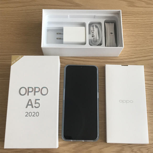 OPPO A5 2020 64GB ほぼ新品 ブルー BLUE | vrealitybolivia.com