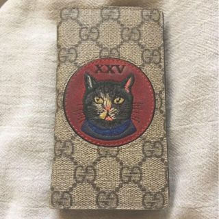 グッチ(Gucci)のgucci iPhone6siPhone7iPhone8 ミスティックキャット(iPhoneケース)