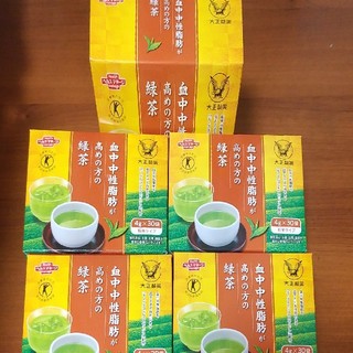 タイショウセイヤク(大正製薬)の15箱　大正製薬　血中中性脂肪が高めの方の緑茶　2021/5(健康茶)