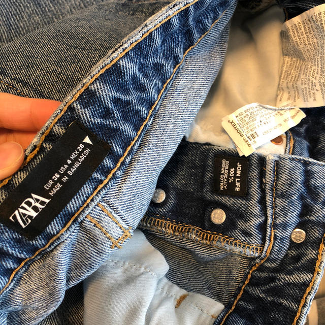 ZARA(ザラ)のZARA ストレートデニム レディースのパンツ(デニム/ジーンズ)の商品写真