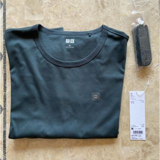 ユニクロ(UNIQLO)の新品未使用　ユニクロ　クルーネックワンピース(ロングワンピース/マキシワンピース)