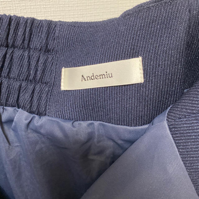 Andemiu(アンデミュウ)のAndemiu ZIP付きタイトスカート レディースのスカート(ロングスカート)の商品写真