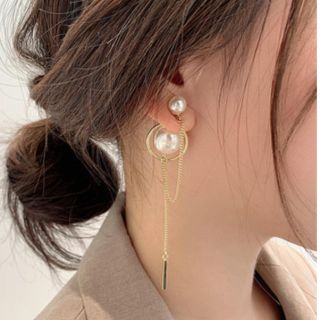 パール ピアス シルバー925  アクセサリー  パールキャッチ(ピアス)