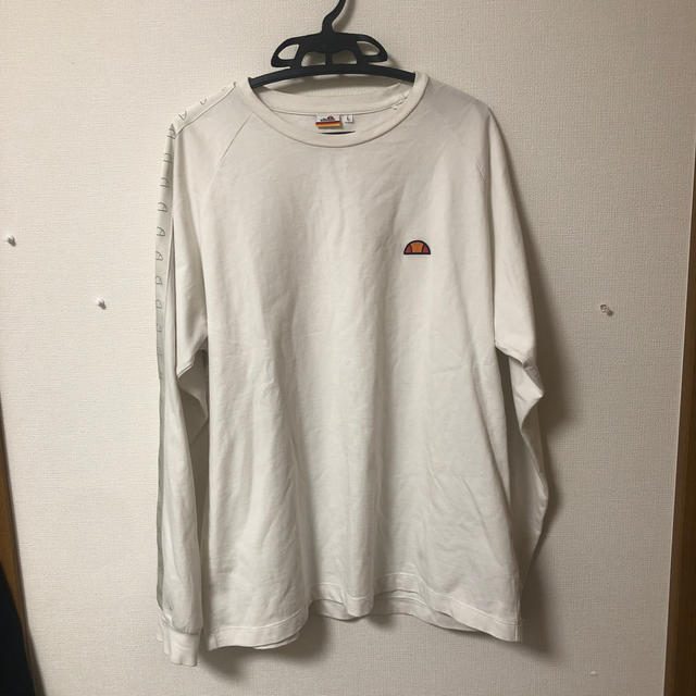 ellesse(エレッセ)のellesseの白ロンT メンズのトップス(Tシャツ/カットソー(七分/長袖))の商品写真