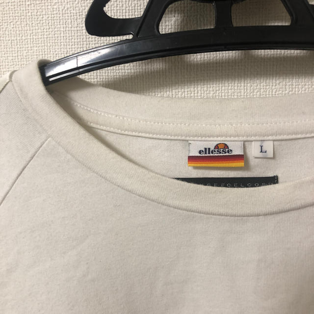 ellesse(エレッセ)のellesseの白ロンT メンズのトップス(Tシャツ/カットソー(七分/長袖))の商品写真