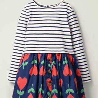 ボーデン(Boden)の完売品 Boden ボーダーワンピース 110(ワンピース)