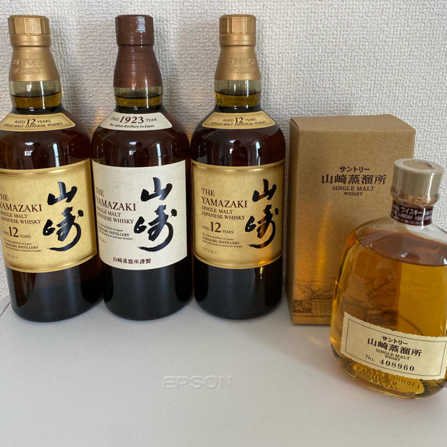 山崎12年・NA・蒸留所限定ボトル