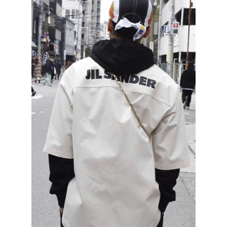 Jil Sander - 完売品 JIL SANDER 20SS ロゴオーバーサイズシャツの通販 ...