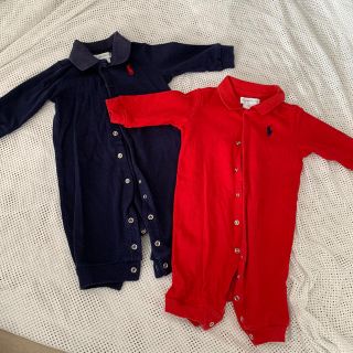 ラルフローレン(Ralph Lauren)のラルフローレン  ロンパース 2枚セット(ロンパース)