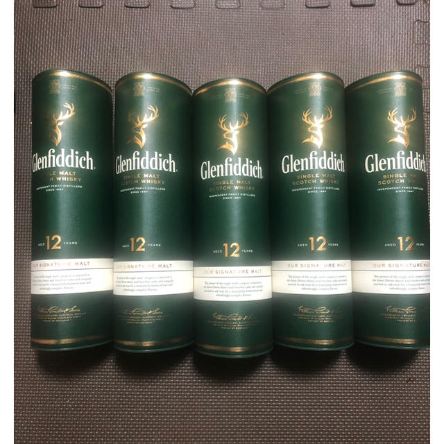 Glenfiddich シングルモルト スコッチウイスキー5本