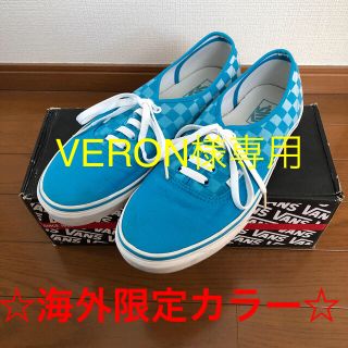 ヴァンズ(VANS)のvans authentic  海外限定モデル レア(スニーカー)