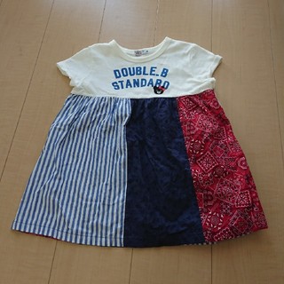 ダブルビー(DOUBLE.B)の専用☆ミキハウス＆ダブルB☆二点☆130㎝(Tシャツ/カットソー)