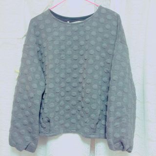 リベットアンドサージ(rivet & surge)のドット♡TOPS(トレーナー/スウェット)