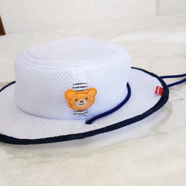 mikihouse(ミキハウス)のミキハウス♡UVカット帽子👒♡48サイズ キッズ/ベビー/マタニティのこども用ファッション小物(帽子)の商品写真