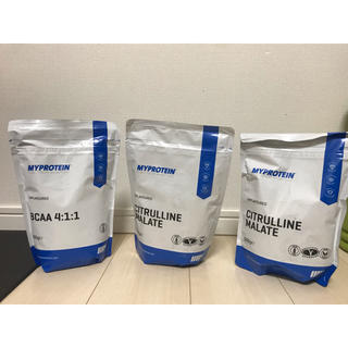 マイプロテイン(MYPROTEIN)の【訳あり】マイプロテイン シトルリンマレート、BCAA 4:1:1(トレーニング用品)