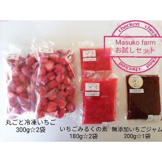 Masuko Farm★完熟とちおとめ★お試しセット(フルーツ)