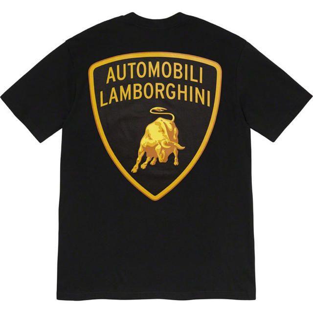 BlackSIZESupreme Automobili Lamborghini Tee 黒L