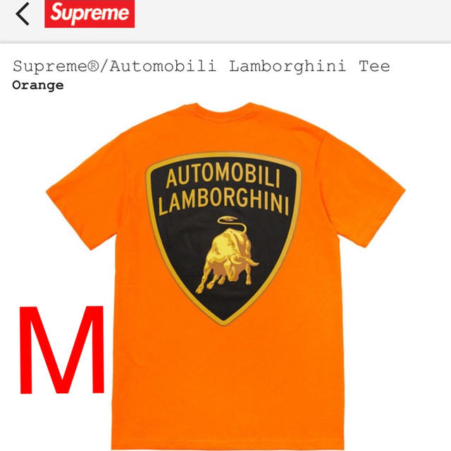 Supreme(シュプリーム)のSupreme / Automobili X Lamborghini M メンズのトップス(Tシャツ/カットソー(半袖/袖なし))の商品写真