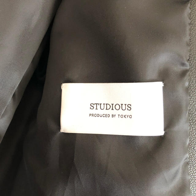STUDIOUS(ステュディオス)の【2週間で売れなかったら廃棄】STUDIOS レザーライダースジャケット メンズのジャケット/アウター(ライダースジャケット)の商品写真