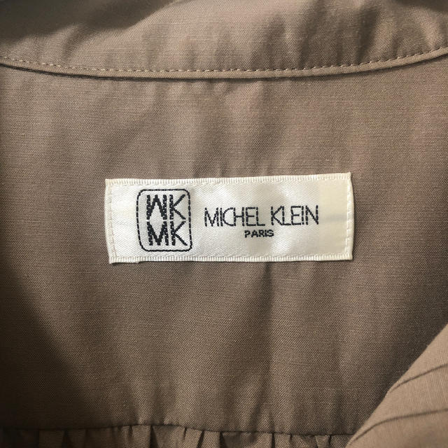 MICHEL KLEIN(ミッシェルクラン)のミッシェルクラン　シャツワンピース レディースのワンピース(ひざ丈ワンピース)の商品写真