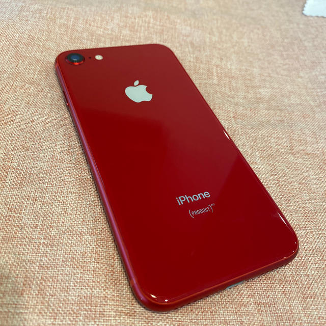 史上一番安い Apple  - Apple iPhone8 SIMフリー！ RED product 64G スマートフォン本体