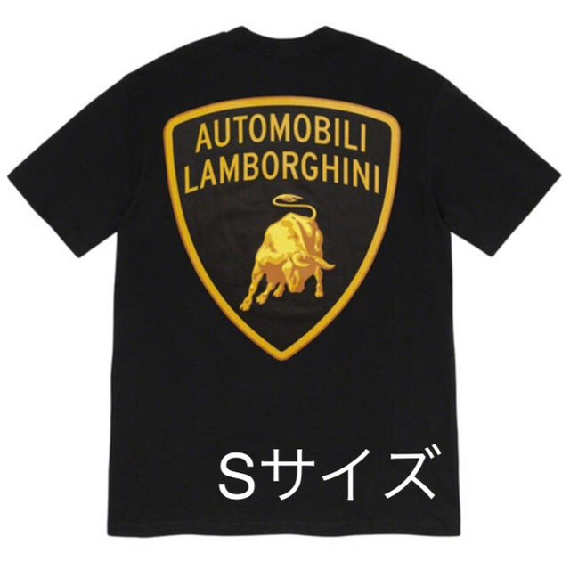 Supreme(シュプリーム)の黒 S サイズ シュプリーム Lamborghini Tee ランボルギーニ メンズのトップス(Tシャツ/カットソー(半袖/袖なし))の商品写真