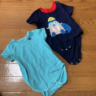 ベビーギャップ(babyGAP)のベビーギャップ ノーブランド ロンパース70 セット(ロンパース)