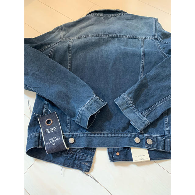 Nudie Jeans(ヌーディジーンズ)のnudie jeans デニムジャケット メンズのジャケット/アウター(Gジャン/デニムジャケット)の商品写真