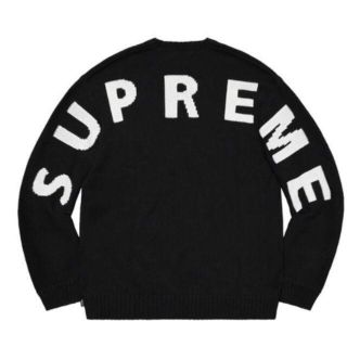 シュプリーム(Supreme)のLサイズSupreme Back Logo Sweater Black(ニット/セーター)