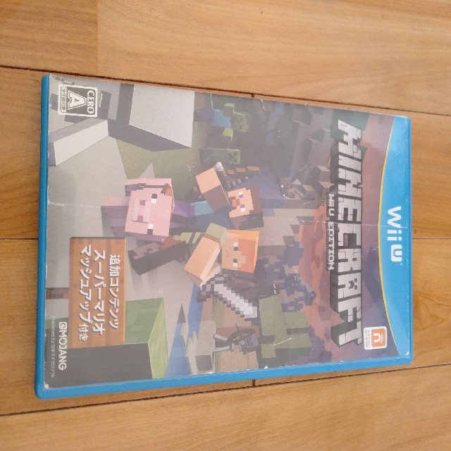 Wii U(ウィーユー)のMINECRAFT: Wii U EDITION◎深い傷有◎再生不可◎ エンタメ/ホビーのゲームソフト/ゲーム機本体(家庭用ゲームソフト)の商品写真