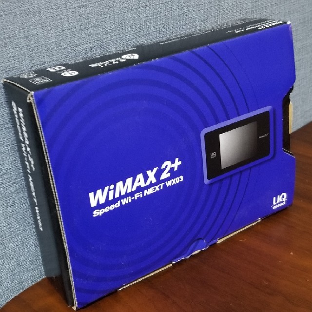 wiMAX 2+ wx03 美品　外箱説明書付　NEC wifi 1