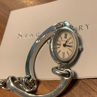 スタージュエリー(STAR JEWELRY)のスタージュエリー　バングルウォッチ(腕時計)