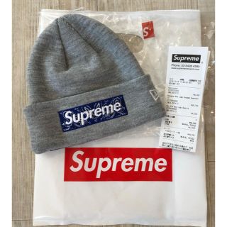 シュプリーム(Supreme)のSupreme New Era Box Logo Beanie(ニット帽/ビーニー)